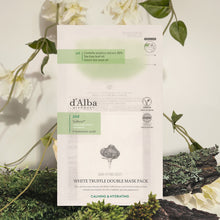 Load image into Gallery viewer, d&#39;Alba White Truffle Double Mask Pack [Calming/Hydrating] 34.5g X 20ea
