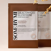 Load image into Gallery viewer, [SOME BY MI] Galactomyces Glutathione Glow Serum Mask Sheet 22g*10ea
