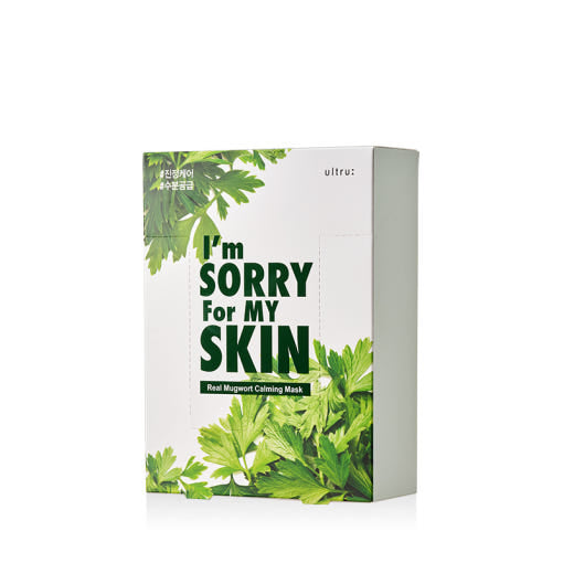 [I'm Sorry For My Skin] Real Mugwort Calming Mask 23g*10ea