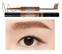 Load image into Gallery viewer, [MACQUEEN New York] My Colouring Dual Eyebrow Pencil &amp; Browcara #Light Brown
