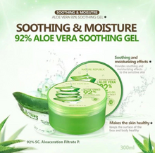 Load image into Gallery viewer, NATURE REPUBLIC - Soothing &amp; Moisture Aloe Vera 92% Soothing Gel 300ml
