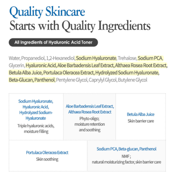 Isntree Hyaluronic Acid Toner 200ml