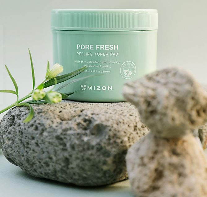 MIZON Pore Fresh Peeling Toner Pad 130ml(60 pads)