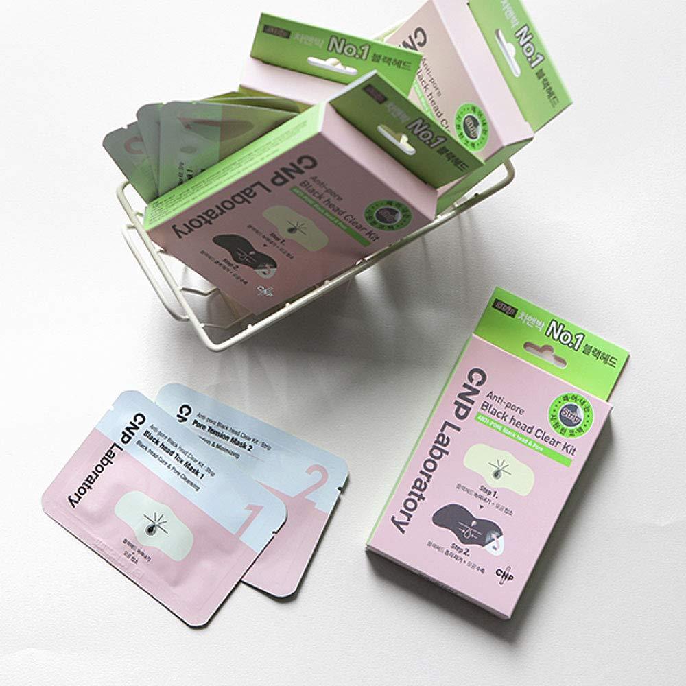 CNP Anti-Pore Blackhead Kit-Strip 3pc Set I Gentle Nose Strips I Pore Care, Dead Skin Cell Remover, Korean Skincare
