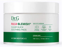 Load image into Gallery viewer, Dr.G Red Blemish Clear Quick Soothing Pads 70 Sheets
