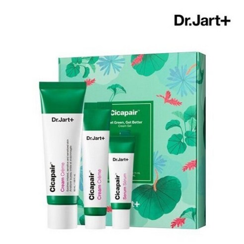 Dr.Jart+ Cicapair Cream Get Green Get Better Cream SET(Cream 50ml+15ml+Serum 5ml)
