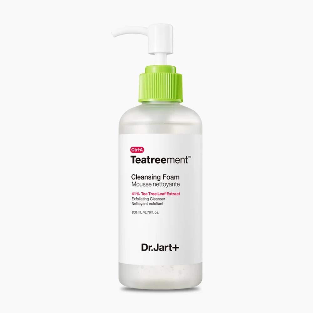 Dr.Jart+ Ctrl-A Teatreement Cleansing Foam/Exfoliating Cleanser/Tea Tree Leaf and Coconut Extract 6.76 oz(200ml)