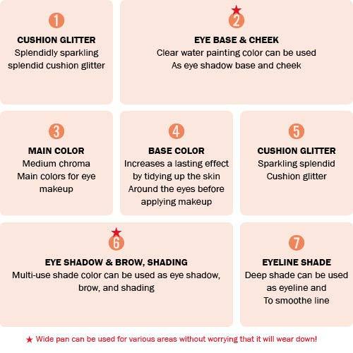 ESPOIR Real Eye Palette #1 Peachy Like