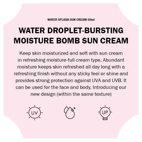 ESPOIR Water Splash Sun Cream 60ml SPF50+PA+++