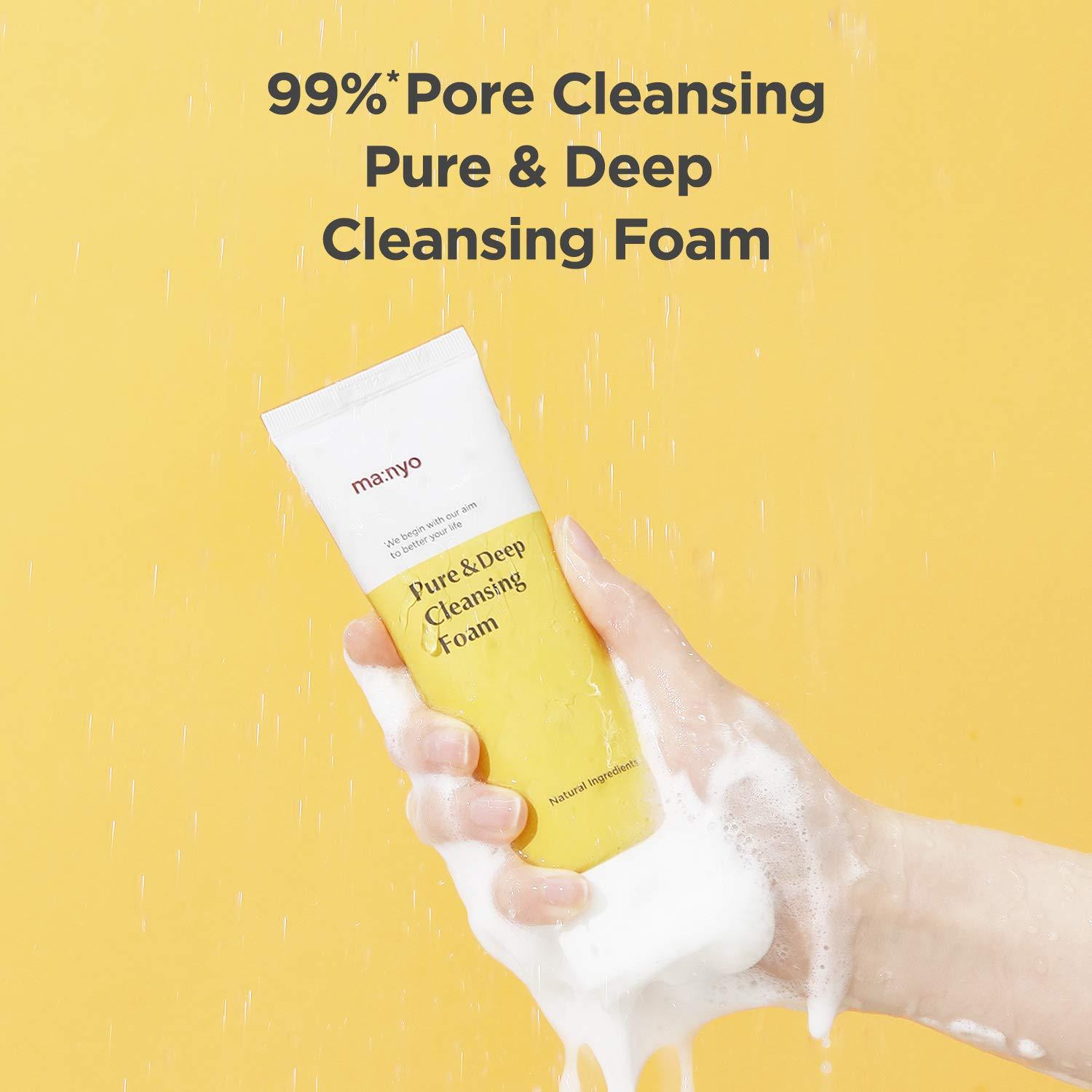 MANYO FACTORY Pure & Deep Cleansing Foam 6.7fl oz