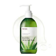 Load image into Gallery viewer, MANYO FACTORY Real Aloe All In One Wash 300ml

