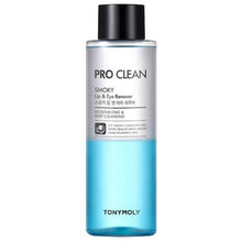 Load image into Gallery viewer, TONYMOLY Pro Clean Smoky Lip &amp; Eye Remover 250ml
