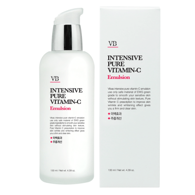 VIBAS Intensive Pure Vitamin C Skin Toner 130ml + Emulsion Set 130ml