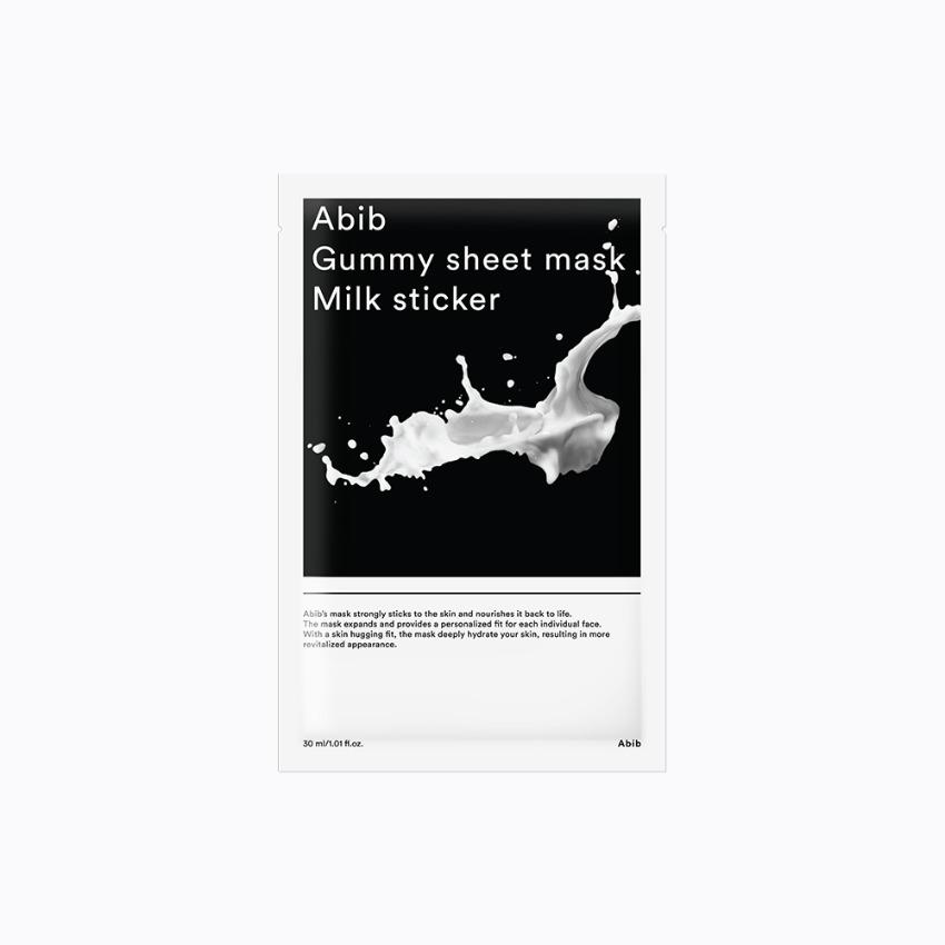 Abib Gummy Sheet Mask Milk Sticker 30ml X 10pcs