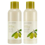 NATURE REPUBLIC - Ultra Hydrate OLIVE Toner 180ml & Emulsion 180ml SET