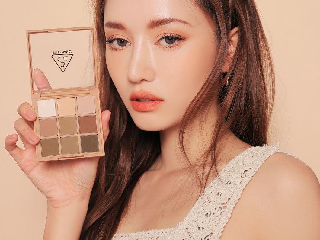 3CE Multi Eye Color Palette 8.1g #SMOOTHER