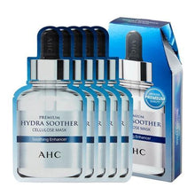 Load image into Gallery viewer, AHC Premium Hydra Soother Cellulose MASK Sheet 135ml x 5ea
