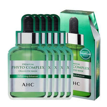 Load image into Gallery viewer, AHC Premium Phyto Complex Cellulose MASK Sheet 135ml x 5ea
