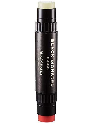 [BLACK MONSTER] Black Balm Dual-Ended Tinted Lip Balm & Lip Moisturizer for Men 2.4g
