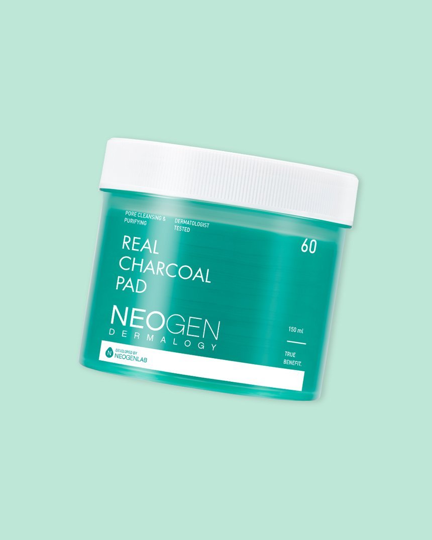 NEOGEN Dermalogy Real Charcoal Pad 60 Sheets