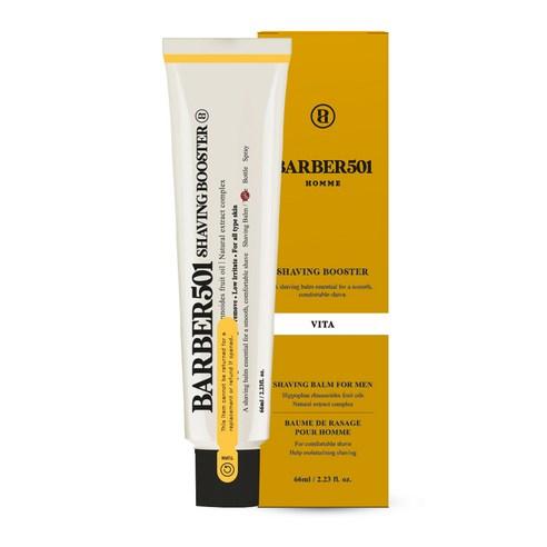 BARBER501 SHAVING BOOSTER Shaving Cream 66ml #VITA(YELLOW)