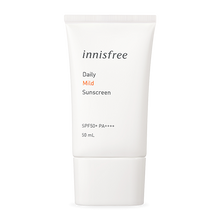Load image into Gallery viewer, innisfree Daily Mild Sunscreen SPF50+ PA++++ 50ml
