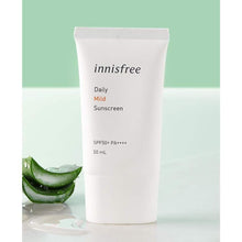 Load image into Gallery viewer, innisfree Daily Mild Sunscreen SPF50+ PA++++ 50ml
