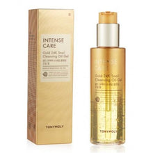 Load image into Gallery viewer, TONYMOLY Intense Care Gold 24k Snail Cleansing Oil Gel 190ml
