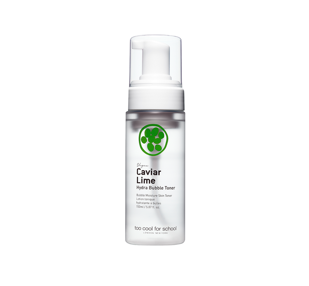 [TOO COOL FOR SCHOOL] Caviar Lime Hydra Bubble Toner 150ml