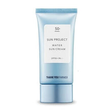 Load image into Gallery viewer, [THANK YOU FARMER] Sun Project Water Sun Cream SPF50+ PA+++ 50ml
