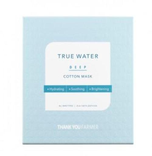 [THANK YOU FARMER] True Water Deep Cotton Mask 25ml X 5ea