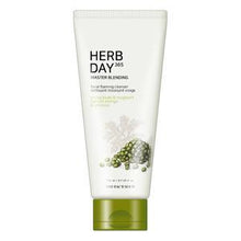 Load image into Gallery viewer, THE FACE SHOP Herb Day 365 Master Blending Facial Foaming Cleanser 170ml #Mungbean &amp; Mugwort

