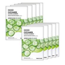 Load image into Gallery viewer, THE FACE SHOP REAL NATURE Face Mask #Cucumber (20g X 10ea)
