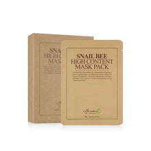 Load image into Gallery viewer, Benton Snail Bee High Content Sheet Mask 20g X 10ea
