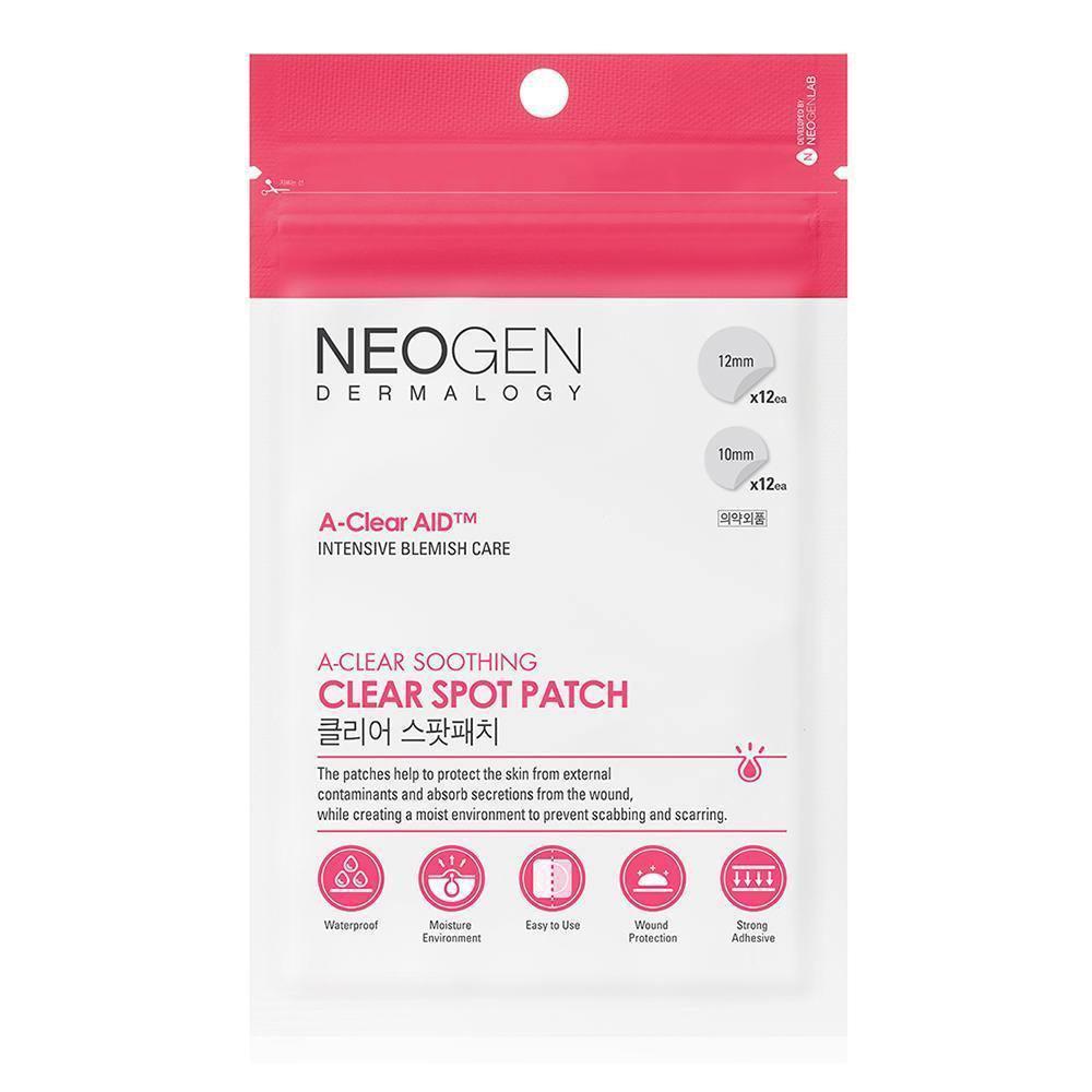 NEOGEN A-Clear AID Soothing Spot Patch, 24 COUNT (1 PACK)