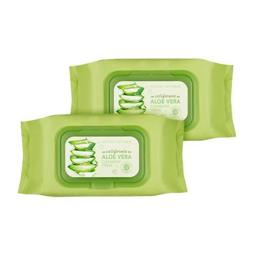 NATURE REPUBLIC - California Aloe Vera Cleansing Tissue (1+1)