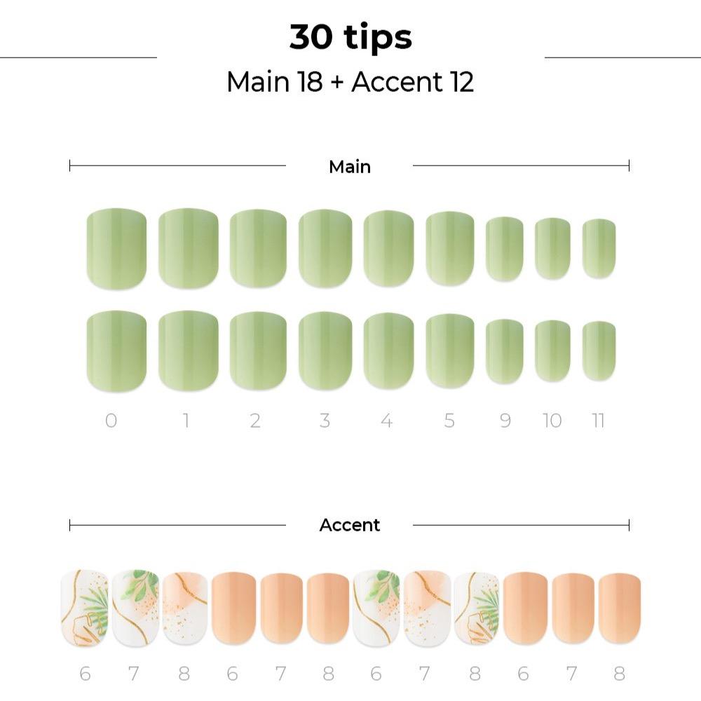 [DASHING DIVA] MAGIC PRESS DESIGN 30 Tips #Beautiful Green