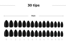 Load image into Gallery viewer, [DASHING DIVA] MAGIC PRESS DESIGN 30 Tips #Carbon Edge Black
