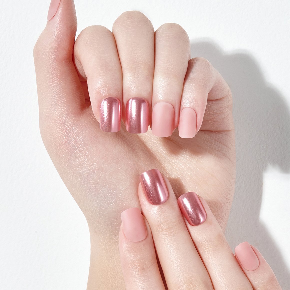 [DASHING DIVA] MAGIC PRESS DESIGN 30 Tips #Milky Pink Metal