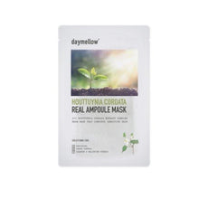 Load image into Gallery viewer, daymellow Houttuynia Cordata Real Ampoule Mask 27ml X 10ea
