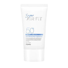 Load image into Gallery viewer, A&#39;pieu Super Air Fit Mild Sunscreen Hydrating SPF50+ PA++++ 50ml
