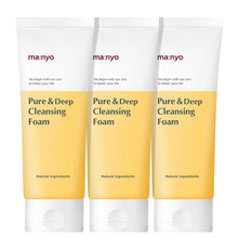 Load image into Gallery viewer, MANYO FACTORY Pure &amp; Deep Cleansing Foam 100ml X 3ea
