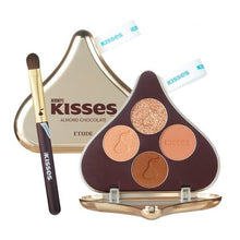Load image into Gallery viewer, ETUDE HOUSE Play Color Eyes HERSHEY&#39;S KISSES Brush Kit #2 ALMOND CHOCOLATE
