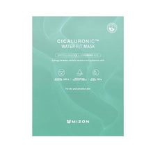 Load image into Gallery viewer, MIZON Cicaluronic Water Fit Mask 24g X 10ea
