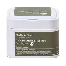 Load image into Gallery viewer, [MARY &amp; MAY] CICA Houttuynia Tea Tree Calming Mask Sheets 30 Sheets
