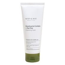 Load image into Gallery viewer, [MARY &amp; MAY] Houttuynia Cordata + Tea Tree Cleansing Foam 150ml
