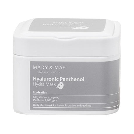 [MARY & MAY] Hyaluronic Panthenol Hydra Mask Sheets 30 Sheets