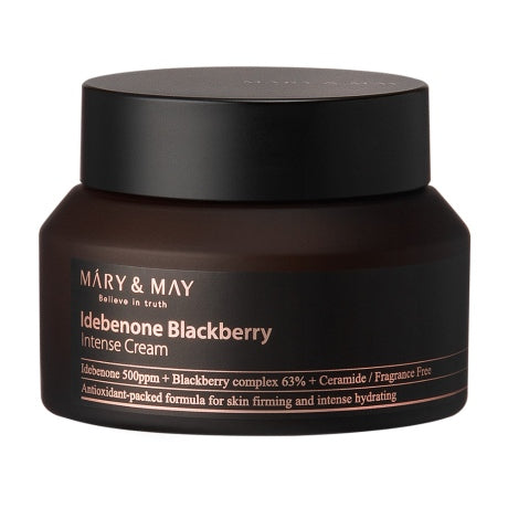 [MARY & MAY] Idebenone + Blackberry Complex Intensive Total Care Cream 70ml