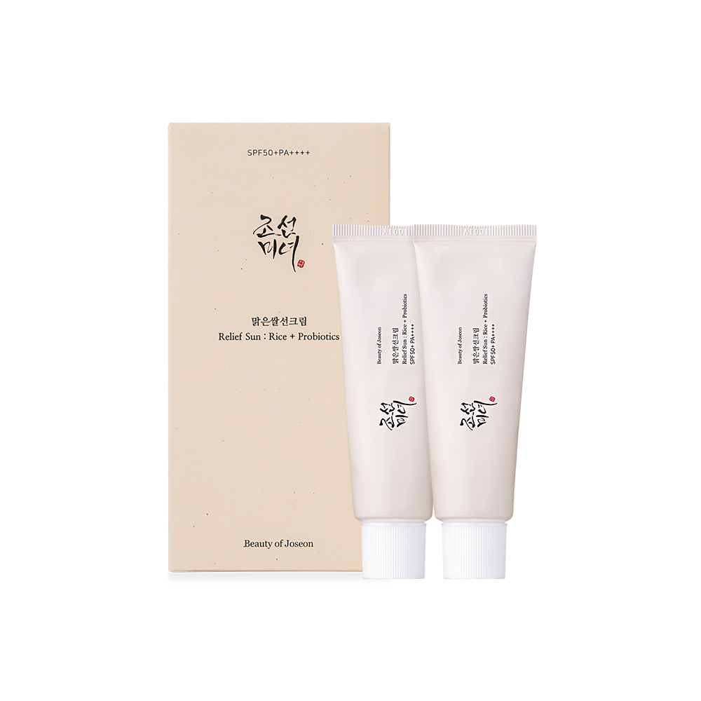 [Beauty of Joseon] Relief Sun: Rice + Probiotics (SPF50+ PA++++) Double Pack 50ml X 2ea