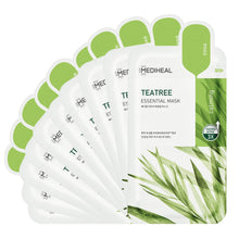 Load image into Gallery viewer, MEDIHEAL Tea Tree Essential Mask Sheet 10P
